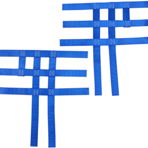 MOTORSPORT PRODUCTS Nerf Bar Net - Blue - Yamaha/Honda 81-0304