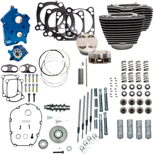 S&S CYCLE Power Package - Gear Drive - Oil Cooled - Highlighted Fins - M8 NOT RECOMMENDED F/TRIKES 310-1053A