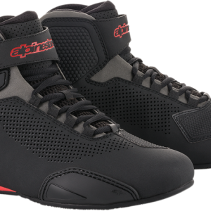 ALPINESTARS Sektor Vented Shoes - Black/Gray/Red - US 9.5 251561813195