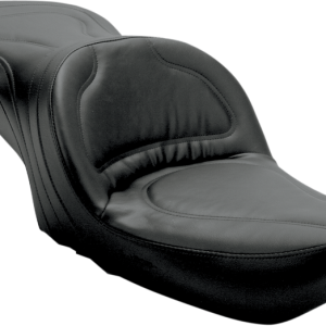 SADDLEMEN Seat - Explorer - Without Backrest - Stitched - Black - Dyna 8950JS