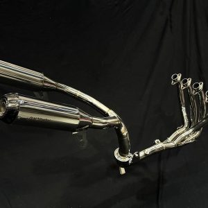 Vandemon CFMOTO 500SR 2025 VROOM Vandemon High Mount Stainless Steel Exhaust System VA-164 CFMOTO500SRSSPOLEXHA