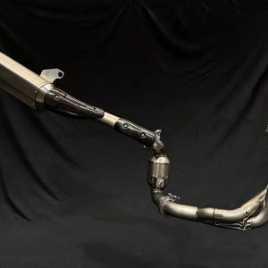 Vandemon CFMOTO 800MT Adventure Titanium Exhaust System CFMOTOMT8ADEXHBRA VA-108