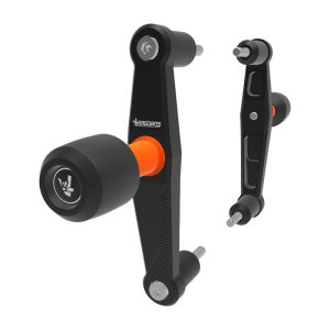 Bagoros Performance Crash Bobbins for KTM 1290 / 1390 Super Duke R / EVO - Orange 010083CBS00010ORB
