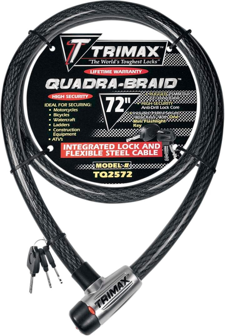TRIMAX Quad Braid Lock - 72" TQ2572 4010-0074