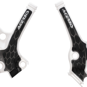 ACERBIS X-Grip Frame Guards - White/Black 2976221035
