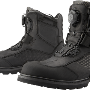 ICON Stormhawk Boots - Black - Size 10 3403-1154