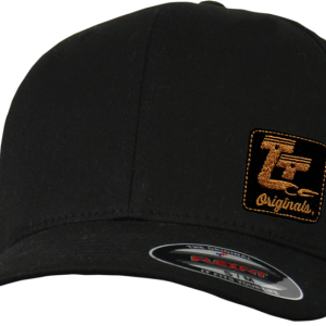 THROTTLE THREADS Originals Curved Bill Hat - Black - Large/XL TT601H51BKLXL
