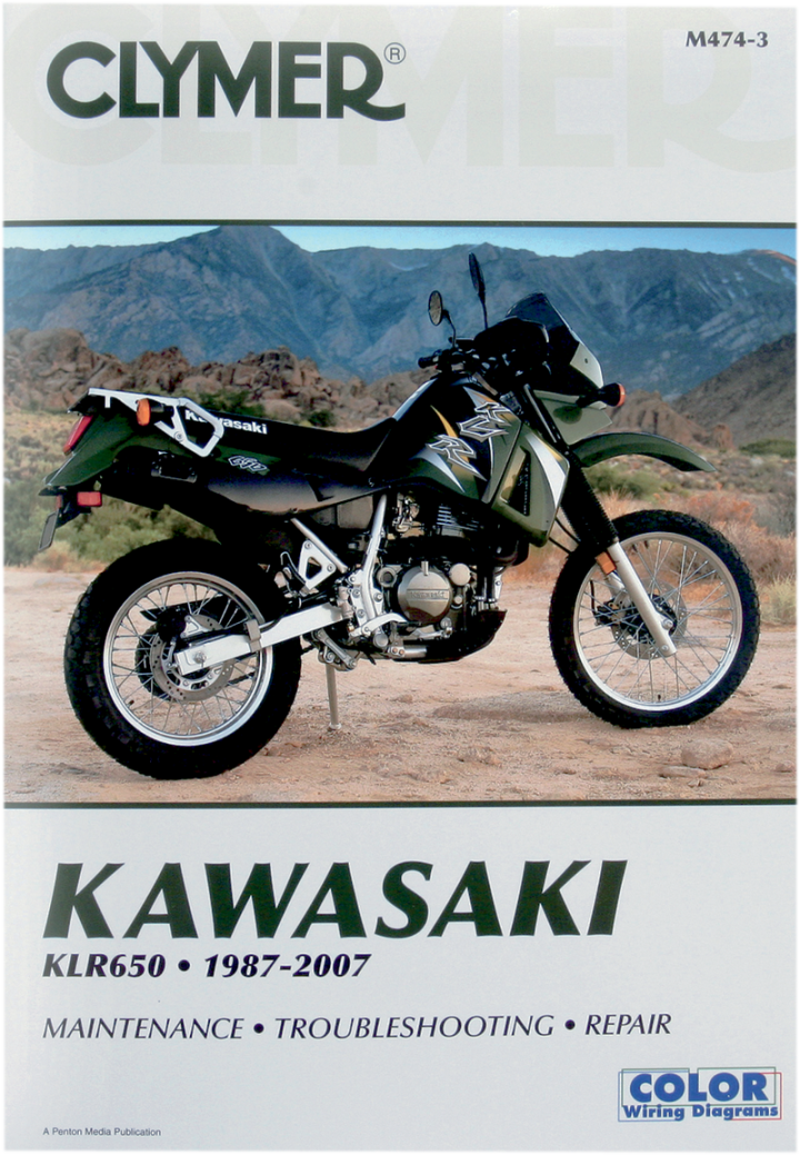 CLYMER Manual - Kawasaki KLR650 CM4743