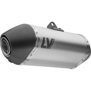 LEOVINCE LV-14 Slip-On Muffler - Stainless Steel - Tenere 700 2021-2026 15609U