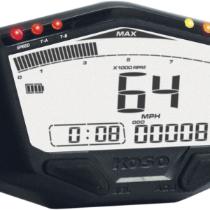 KOSO NORTH AMERICA DB-022 Off-Road Speedometer - 4.28" W x 2.6" H x 1.05" D BA022W00