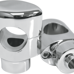 DRAG SPECIALTIES Risers - Big Buffalo - Springer - 1-1/2" - Chrome 0602-0418
