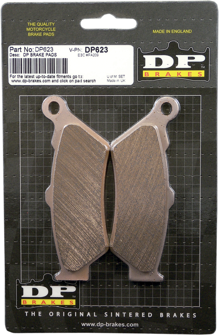 DP BRAKES Standard Brake Pads DP623