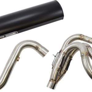 TRINITY RACING Stage 5 Exhaust System - Cerakote Black TR-4155F-C2