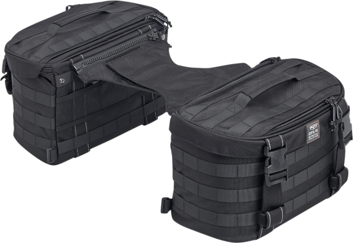 BILTWELL EXFIL-18 Saddlebags - Black 3011-01