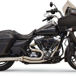 BASSANI XHAUST 2:1 Exhaust - Stainless Steel - Megaphone 1F12SS