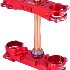 XTRIG Triple Clamp - 22 mm - Red CRF250R/CRF450R 2021-2023 501330101401