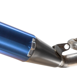 FMF Factory 4.1 RCT Exhaust System - Titanium/Anodized - Blue with Carbon End Cap - YZ450F/X 044489