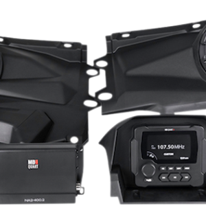 MB QUART Stage 2 Amplified Audio Package - Can-Am X3 MBQX-STG2-RAD-1