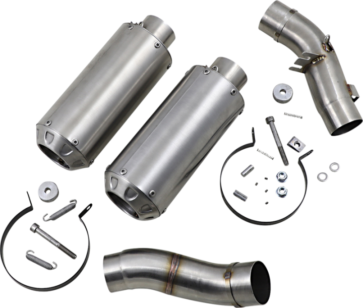 HOT BODIES MGP II Slip-On - Stainless Z1000 2014-2016 51501-2403