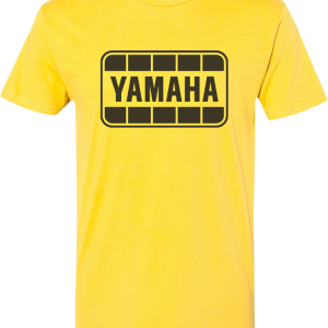 YAMAHA APPAREL Yamaha Retro T-Shirt - Yellow/Black - Medium NP21S-M1969-M