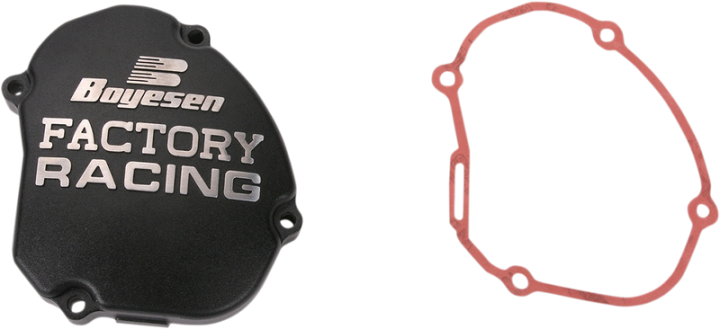 BOYESEN Ignition Cover - Black SC-33AB