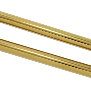 CUSTOM CYCLE ENGINEERING Fork Tubes - Gold - 39 mm - 24.25" T 1345TN