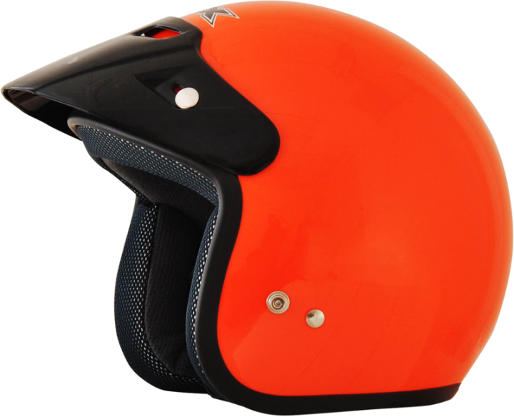 AFX FX-75Y Helmet - Safety Orange - Medium 0105-0033