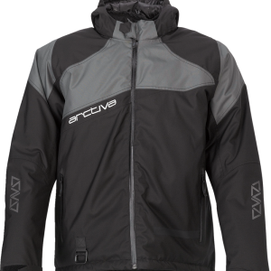ARCTIVA Pivot 5 Hooded Jacket - Black/Gray - XL 3120-2057