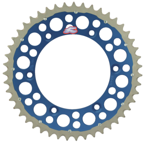 RENTHAL Twinring™ Rear Sprocket - 48 Tooth - Blue 2240-520-48GPBU