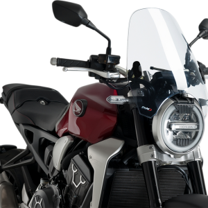 PUIG HI-TECH PARTS Custom II Windshield - Clearly - X11 0336W