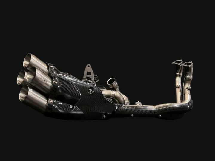 Vandemon Ducati Diavel V4 Stealth Bimodal Quattro Titanium Exhaust System 2023-2026 DUCDVLV4TIEXHWV VA-32