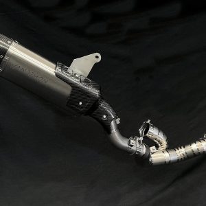 Vandemon Ducati Multistrada V4 Titanium Slip-On Muffler & Cat-Delete 2021-2025 DUCV4MTSTIMUFFC VA-33