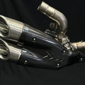 Vandemon Ducati X Diavel & Diavel S 1260 2016 -2022 Bimodal Stealth Titanium Slip-On DUCDVLTITANEXHWVA VA-46