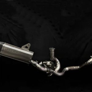 Vandemon Ducati Multistrada V2 950 Bimodal Stealth Titanium Exhaust System DUCV2MTSTIEXHWVA VA-115