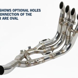IN STOCK Arrow headers BMW M1000RR E5+ 2025- 2026 TITANIUM COLLECTORS -oval- 71818mi