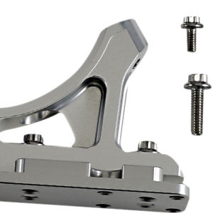 ALLOY ART Ambidextrous Caliper Radial Mount - Clear 49RABM-1