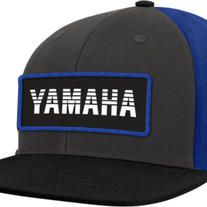YAMAHA APPAREL Yamaha Patch Hat - Graphite/Blue NP21A-H2690