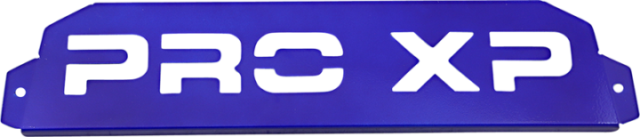 BIKEMAN PERFORMANCE RZR Pro XP Exhaust Plate - Blue 17-325-BL