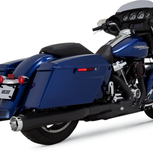 VANCE & HINES Monster Round Muffler for FL - Black 46780