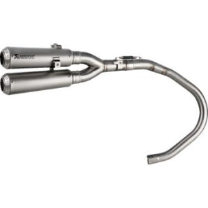 AKRAPOVIC Slip-On Line Muffler - Titanium for Z125M Monkey 2019-2023 S-H125SO5-FFT 1811-4300