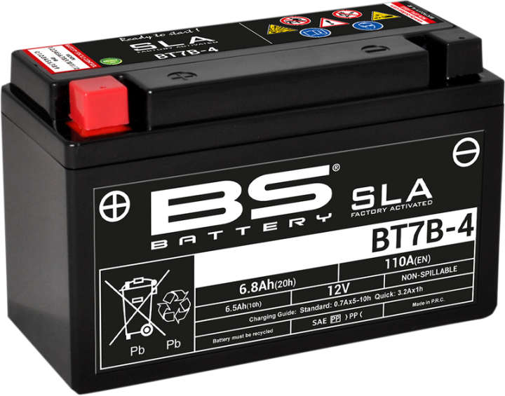 BS BATTERY Battery - BT7B-4 (YT) 300641