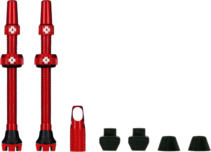 MUC-OFF USA Tubeless Valve Stems - Red 20424