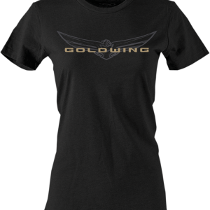 FACTORY EFFEX Women's Goldwing Sketched T-Shirt - Black - Large 25-87844