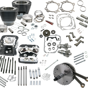 S&S CYCLE Hot Set-Up Kit - 124" - Black 900-0564