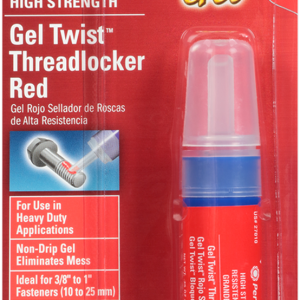 PERMATEX Gel Threadlocker - Red - 0.35 oz. net wt. 27010