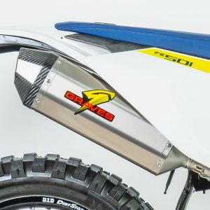 Graves Motorsports Titanium Diamond Slip-On Exhaust Husqvarna Fc Fe501 /Ktm Sx-F Xc- 250/350/450 16-18