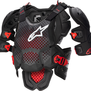 ALPINESTARS A-10 v2 Full Roost Guard - Black/Red - XL/2XL 6700523-1431XL2
