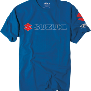 FACTORY EFFEX Suzuki Team T-Shirt - Blue - Large 15-88462