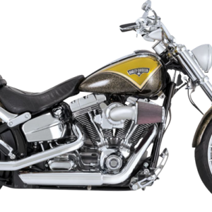 VANCE & HINES 3" Twin Slash Slip-On Muffler - Chrome 16335