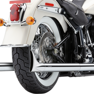COBRA True Dual Exhaust - Fishtail - '12-'17 Softail 6989
